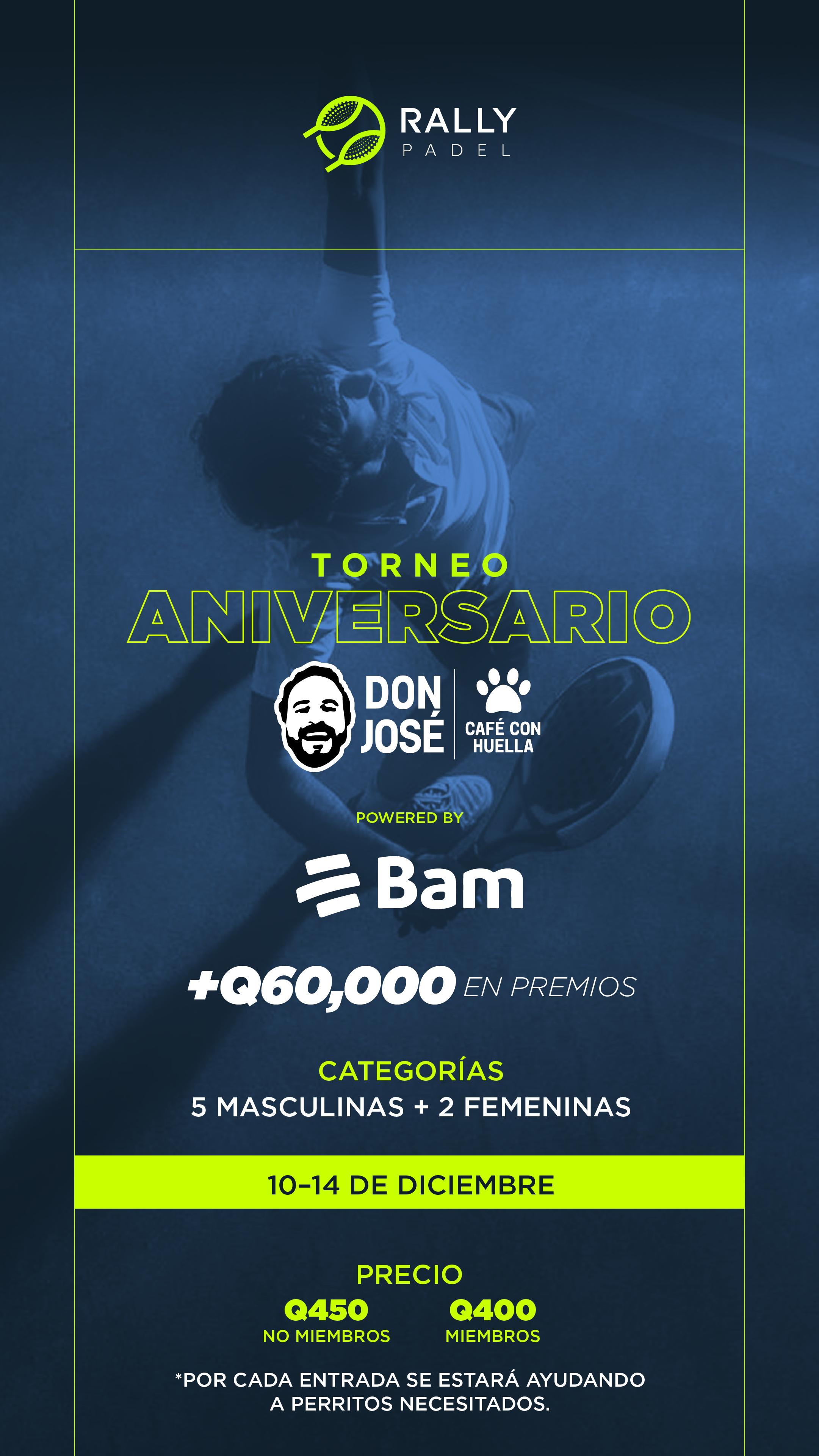 Bam Open Aniversario