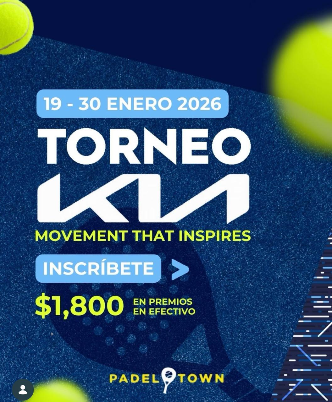TORNEO KIA 2026